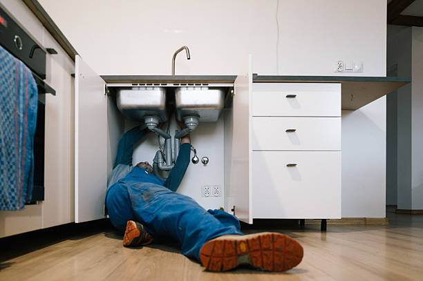 Professional Leak Detection technician working in Cross Plains, WI